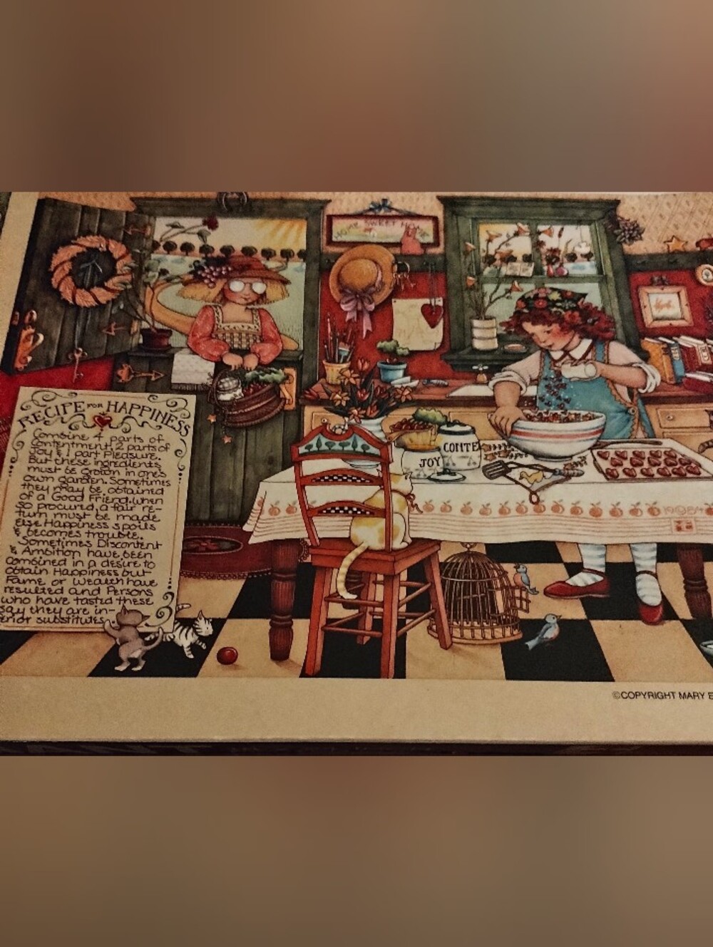Mary Engelbreit Jigsaw Puzzle - Warm Multi Colors